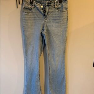American Eagle Outfitters Curvy High Rise Skinny Kick Jeans 14L
